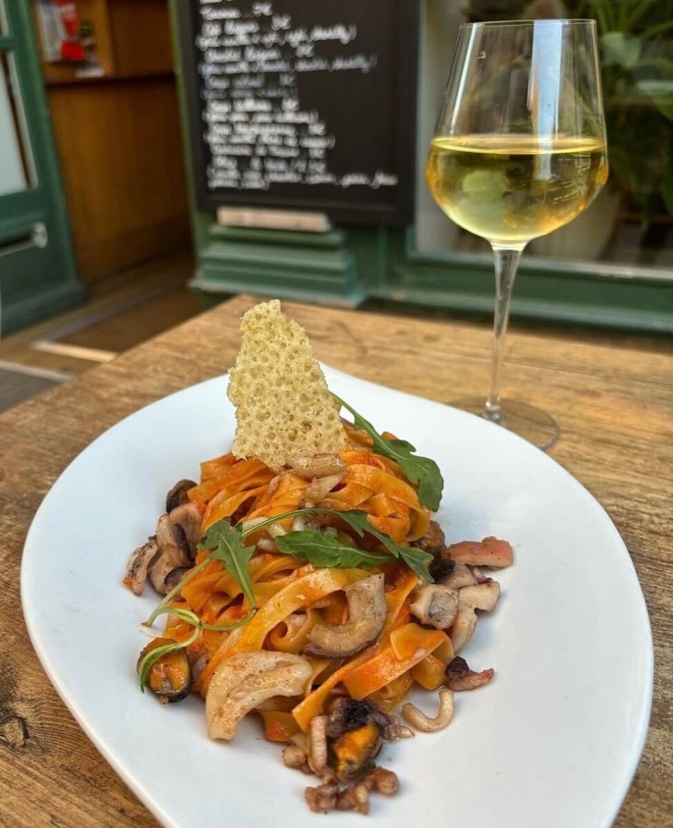 Terrasse du restaurant — La Trattoria